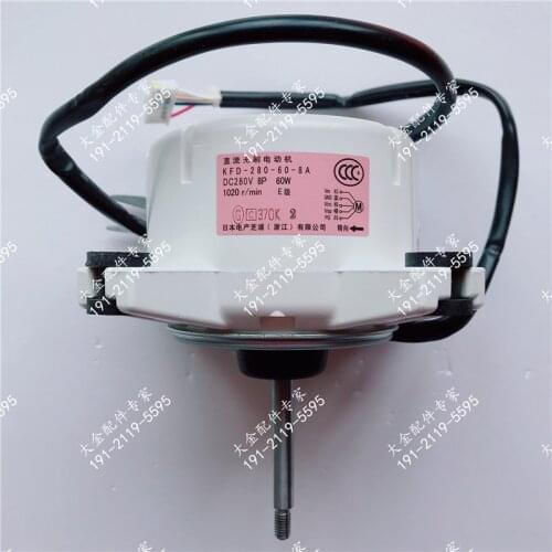 Original Daikin Motor KFD-280-60-8A Daikin RXH372KC RXS60GV2C Fan Motor