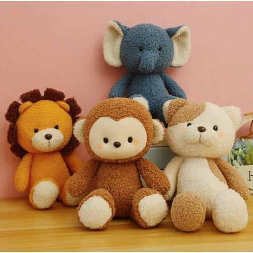 Pillow Cotton Plush Toy Soft Stuffed Animal Doll Cushion Cartoon Cute Gifts for Kids Baby