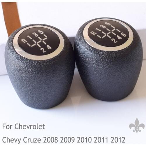 Manual Car Styling 5 Speed 6 Speed Gear Shift Stick Lever Knob Handball For Chevrolet Chevy Cruze 2008 2009 2010 2011 2012