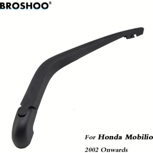 BROSHOO Car Rear Wiper Blades Back Windscreen Wiper Arm For Honda Mobilio Hatchback (2002-) 380mm,Windshield Auto Accessories