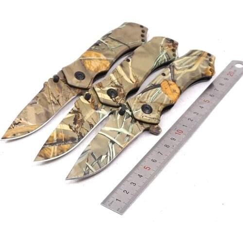 Folding Tactical Survival Knife multi-function Pocket Knife Hiking Camping Hunting Outdoor Knives Multi self-defense EDC Tools