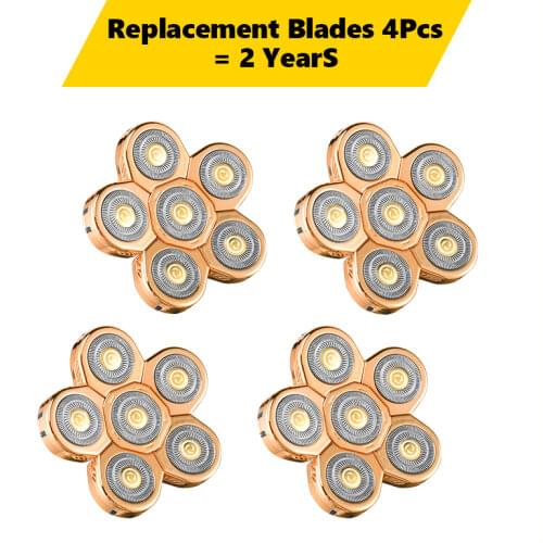 Replacement Electric Shaver Head 6 Blade Electric Razor Cutter Heads Mens Safety Razor Blades Face care Shaving blades