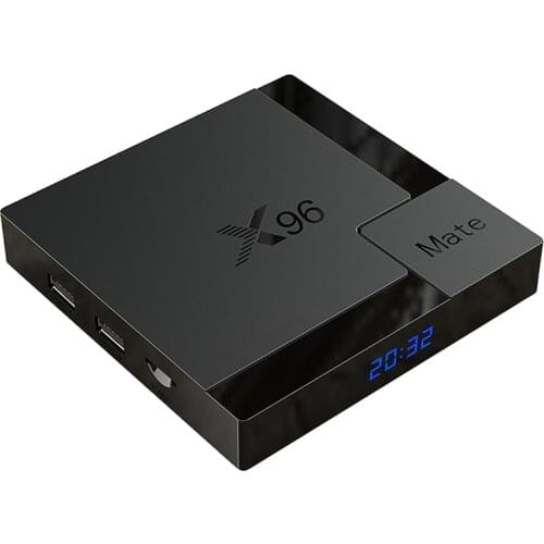 X96Mate Set-Top Box 4G+64G Android 10.0 H616 Quad Core ARM Cortex A53 WiFi Home Media HD Network Player TV Box