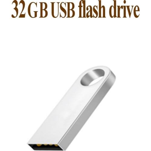 Key Chain USB Flash Drive 32GB Metal Pen Drive