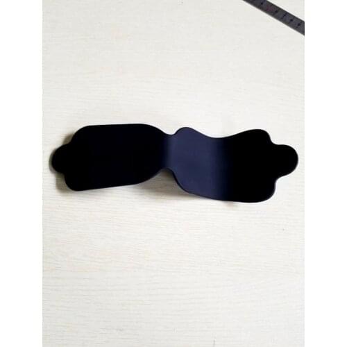 1Piece Anterior Bendable Black Background Dental for Photographic Contrast Soft Silicone Stainless Inner 2Types/Set