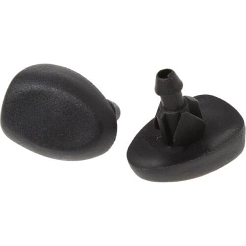 2 Pcs Windscreen Car Water Wiper Nozzle Mist Washer Spray Jet AP For Peugeot 307