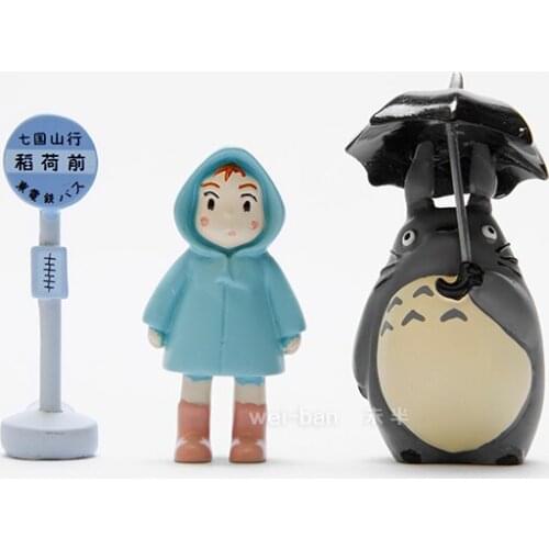 3pcs Totoro refrigerator magnet