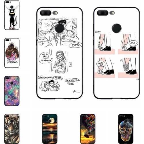 For Huawei Honor 9 Lite Case Cover 5.65" Soft Silicone Thin TPU Back Shell Cover On Fundas Honor9 Lite Case Coque Capa Phone Bag