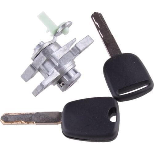 Car Front Left Side Door Lock Cylinder With 2 Key 72185-SHJ-A01 Fit For Honda Odyssey 2005 2006 2007 2008 2009 2010 LHD