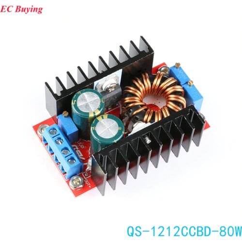 DC-DC 9-35 to 1-35V 80W Step Up Down Module DC DC CC CV Buck Boost Converter 80W Buck Booster Power Supply Board Electronic PCB