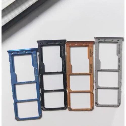 SIM Card Tray Holder For Samsung Galaxy A50 A505F A505FM A505FN Original Phone New Micro SD Card Slot Adapter Repair Parts