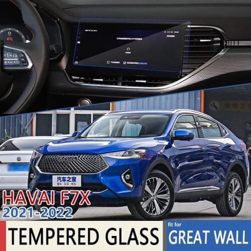 For Great Wall HAVAI F7 X 2021 2022 Car Navigation Auto GPS Film Perfect Fit Full Screen Protector Tempered Glass Accessories
