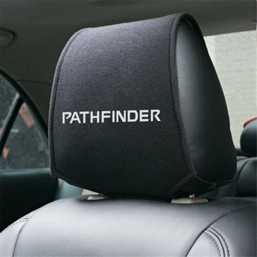 For Nissan Pathfinder R50 R51 R52 Hot car headrest cover Accessories Car Styling 1PCS