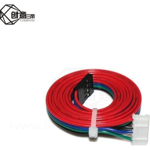 1M DuPont line two-phase XH2.54 4pin to 6pin Terminal Motor Connector cables for 42 Stepper Motor