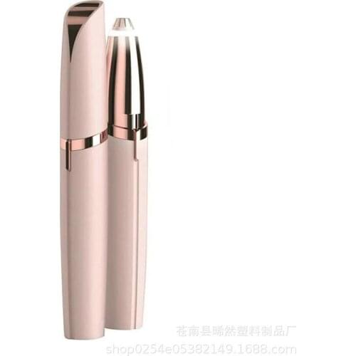 Electric Eyebrow Trimmer Painless Eye Brow Epilator Mini Eye Brow Shaper Shaver Razor Portable Facial Hair Remover for Women