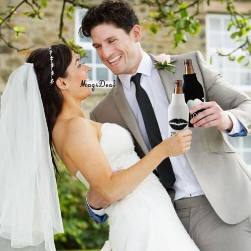 Hot Sale MagiDeal 2pcs Beer Can Bottle Cooler Sleeve Wrap Holder Wedding Party Decor Favors Gifts UK Flag Cooler