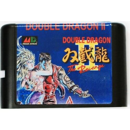 Double Dragon II 16 bit MD Game Card For Sega Mega Drive For SEGA Genesis