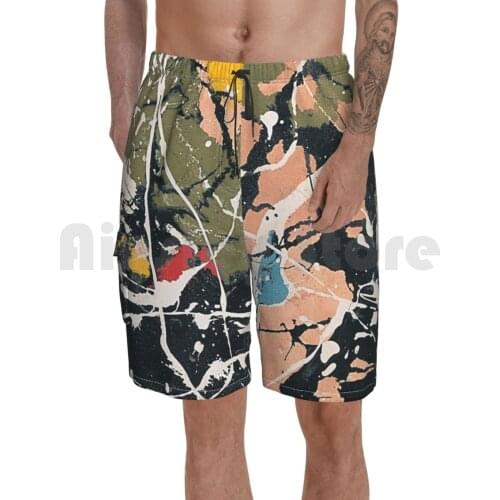 Stone Roses Beach Shorts Men Beach Pants Swim Trunks Baggy New Order Ian Brown John Squire Music Band The Stone Roses