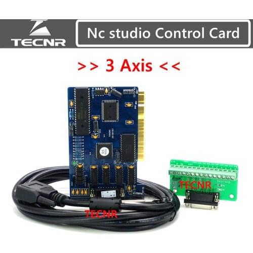 Ncstudio controller 3 axis nc studio control card system for cnc router 5.4.49 /5.5.55/ 5.5.60 English version