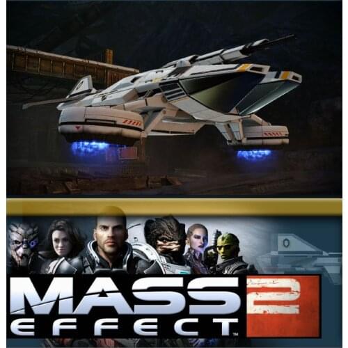 Mass Effect M-44 Hammerhead Tank Vehicle 3D Game Paper Model DIY
