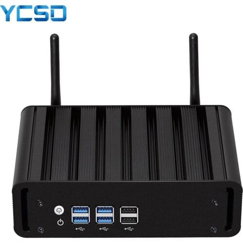 Mini Pc Intel Core i7 i5 4200U i3 2955U Windows 10 7 Linux VGA 8xUSB Micro Fanless Computer Minipc Htpc Thin Client Nuc Ps