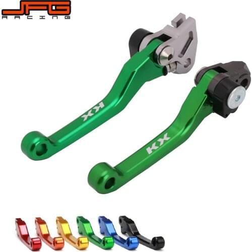 Motorcycle CNC Aluminum Pivot Brake Clutch Lever For KAWASAKI KX250F KXF250 KX 250F 2004-2015 2016 2017 2018 Dirt Bike