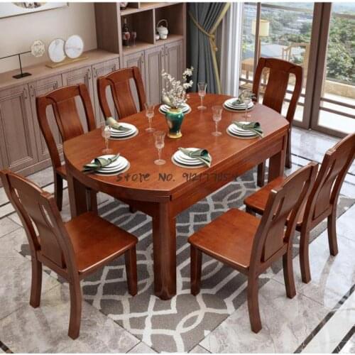 All Solid Wood Dining Chair Household Simple Modern Stool Back Chair Chinese Style Chair Leisure Thickening Wooden Dining Outfit