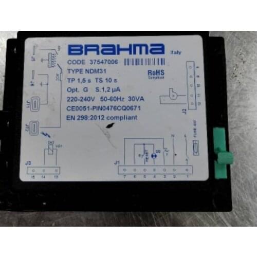 BRAHMA program controller original CM12U gas ignition controller 37053005