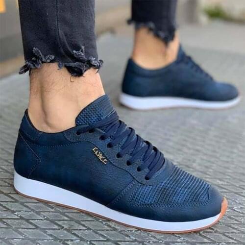 Knack Daily Shoes 002 Serrated Navy Blue