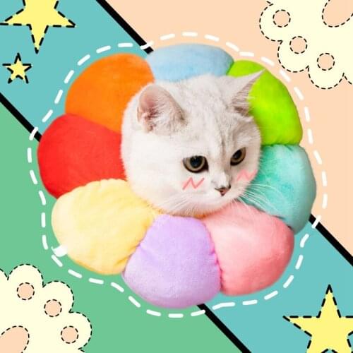 Cat Collar Pet Protective Dogs Wound Healing Protection Elizabethan Collar Anti-bite Recovery Circle Elizabeth Circle