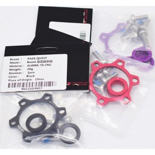 PASS QUEST bike Hub adapter conversion 12mm x 142mm to 148mm Boost