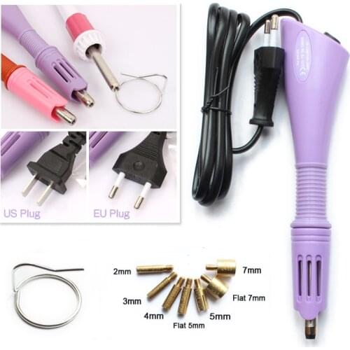 Limited time hot repair Pointback bag pink hot repair applicator wand gun repair crystal rhinestone iron