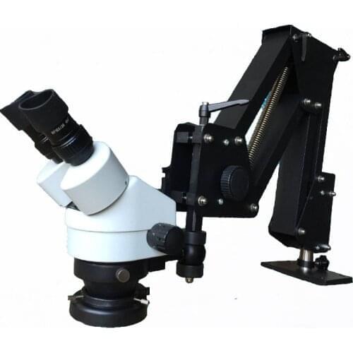 Professional Continue 7-45x Industry Microscope Camera Universal bracket Big stretch Stand Holder for jewelry /Lab/PCB repairing