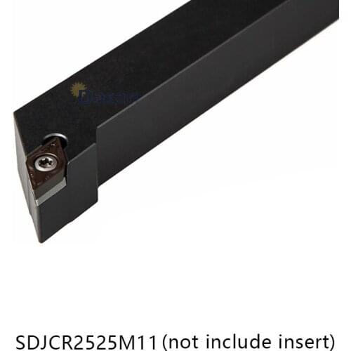1pc SDJCR2525 SDJCL2525M11 Turning Tool Lathe HSS Tool Metal Lathe Cutting Tools Indexable External Turning Tool Arbor