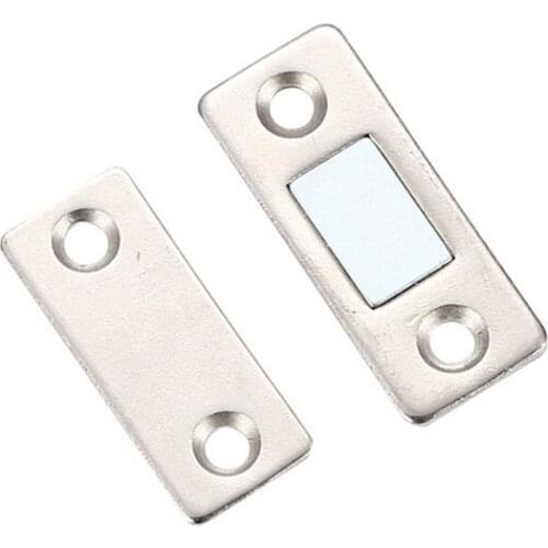 1Set Magnetic Cabinet Catches Magnet Door Stops Hidden Door Closer With Screw For Closet Cupboard Furniture Hardware