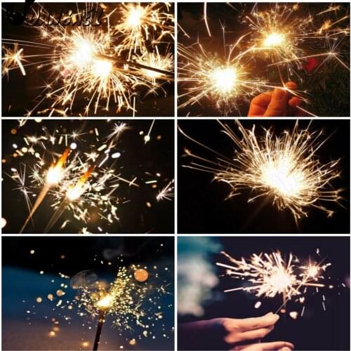 Diamond Painting Firework Mosaic 5D Diy Night Scene Embroidery Set Light Cross Stitch Rhinestone Inlaid Handmade Decorative Gift
