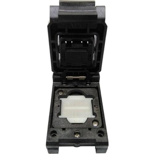 BGA272 burn in Test Socket pin Pitch 0.8mm IC size 12x18 Flash Testing Programming Socket BGA272 NAND flash adapter