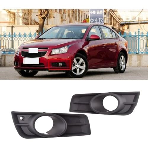 CAPQX For Chevrolet Cruze 2009 2010 2011 2012 Front bumper fog light cover Foglight Frame shell FogLamp cap Fog lamp housing