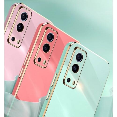 Finger Ring Holder Case For VIVO Y53S Y72 Y97 Y73S Y52S Y20 Y20S Y30 Y50 Y70S Y93 Y85 Y83 Y19 S1 Pro Soft Silicone Plating Cover