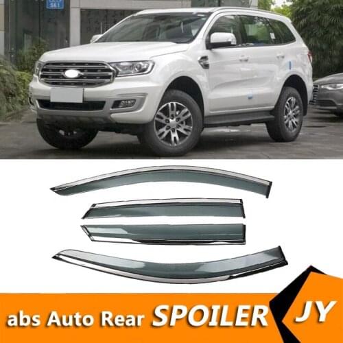 For FORD Everest 2016-2020 Window Visor Vent Shades Sun Rain Deflector Guard For FORD Everest Auto Accessories 4PCS/SET