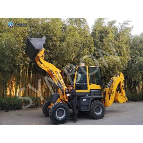 2020 SYNBON backhoe loader mini loader excavator agricultural loader backhoe loader backhoe loader