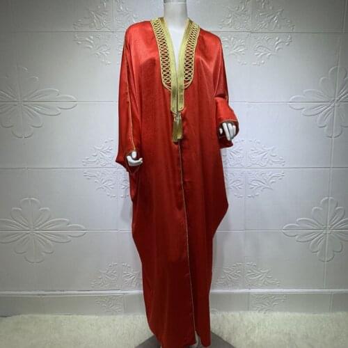 Robe Gold Batwing Sleeve Arabic Muslim Turkey Clothes France Velvet Plus Size 2021 Summer Dubai Open Abaya Dress for Women