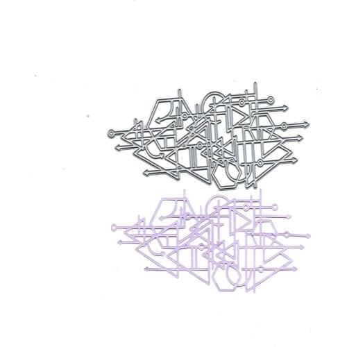 Julyarts 1pcs 144*68mm Die Cuts For Card Making Craft For Stencils Dies 2021 Embossing Folders For Card Making