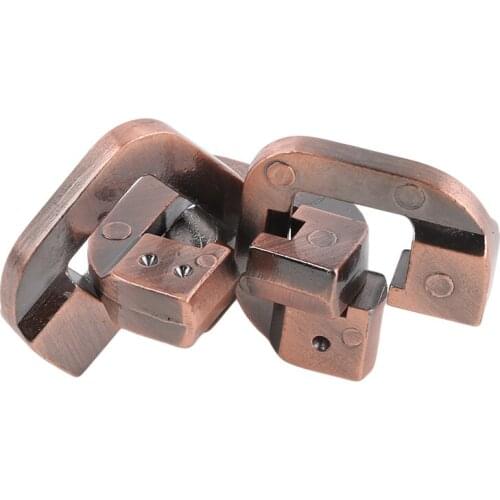 Creative Vintage Metal Magic Lock Toy Intelligence Game Toy Gift For Children Adult Toys