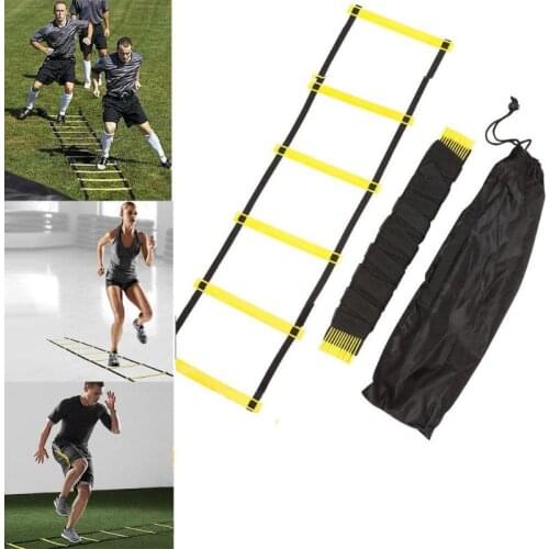 Training Ladders Agility Speed Ladder Stairs Nylon Straps Agility Soccer Football Soccer Football Speed Ladder Fitness Equipment