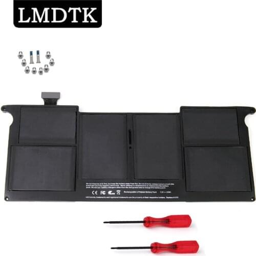 LMDTK New laptop Battery for Apple MacBook Air 11" A1370 2010 year Replace A1375 Free shipping