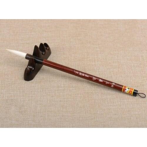 Shanlian Shuangyang Lake pen pure Yanghao antique jade lanrui four treasures calligraphy painting supplies