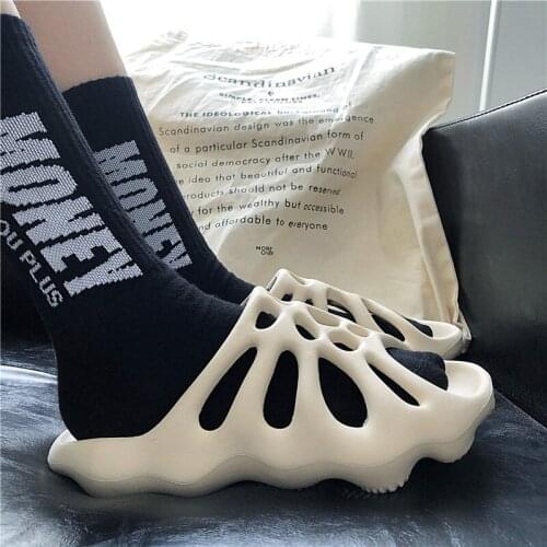 Men women home slippers cool 2021 outdoor Slides soft Indoor bathroom shoes Flat summer Flip Flops beach slippers sandals 36-46