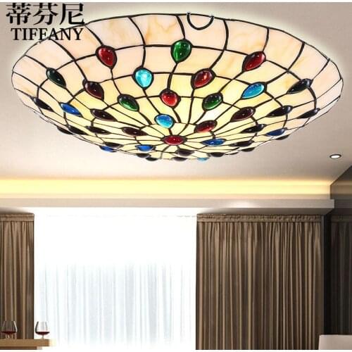 Nordic ceiling chandelier lotus flower crystal light hallway lamp LED ceiling lamp cafe hotel living room bedroom