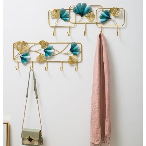 Storage rack Key holder wall home hook Decoration clothes hat hooks Key hook wall hanging hanger Over the door hooks for hanging